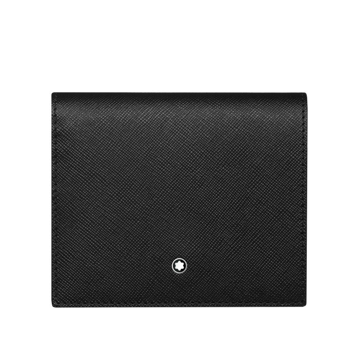Portafoglio MONTBLANC Sartorial 3 Scomparti Con Portamonete Nero