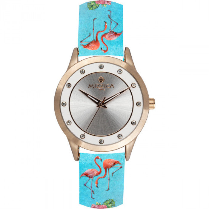 Watch the flamingos