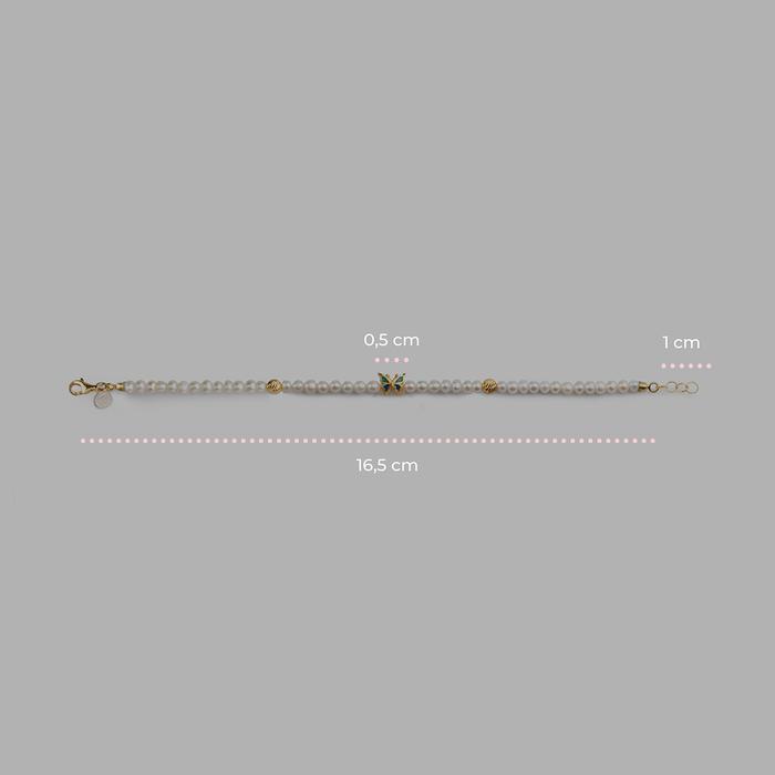 Bracelet Mini Papillon en Perles