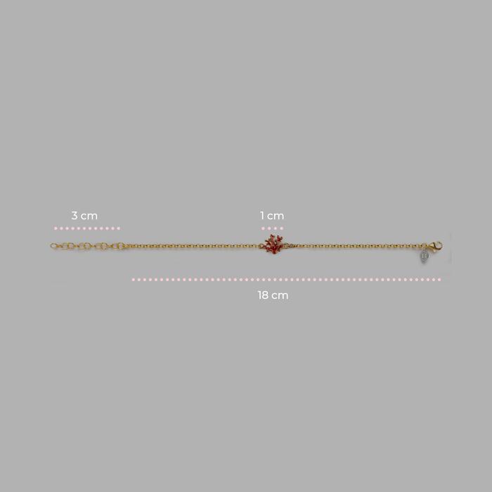 Coral Rolo Bracelet