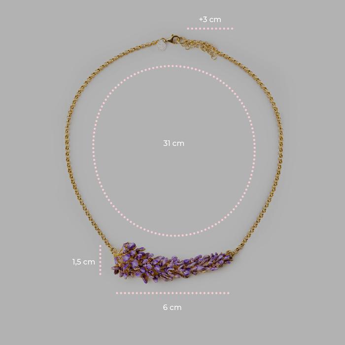 Mini Collier Glicine