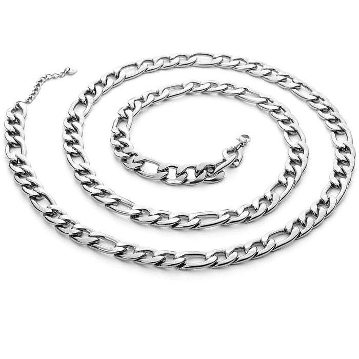Collana maglia piatta
