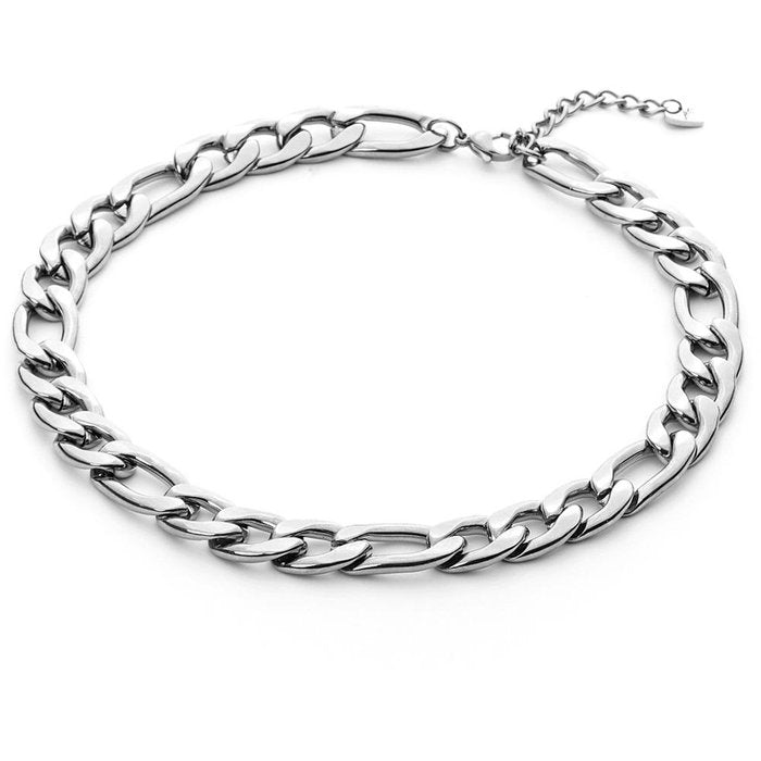 Collana maglia piatta