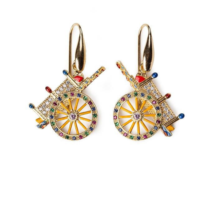 Boucles d'oreilles Lapilli Cart