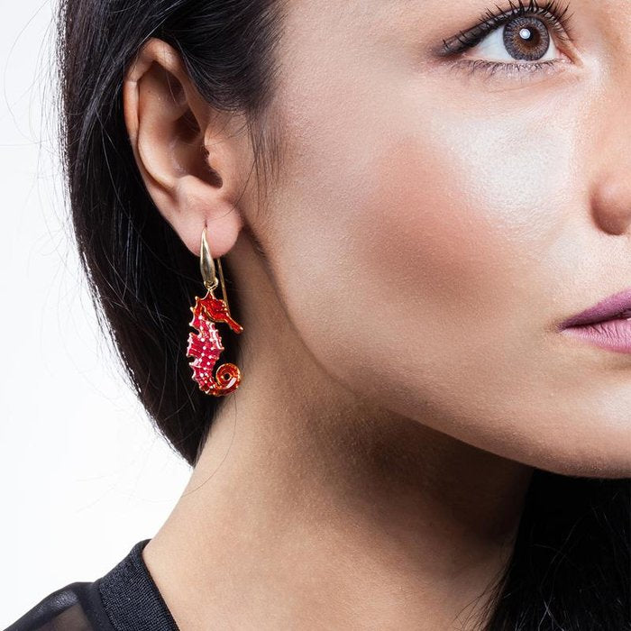 Hippocampus Earrings