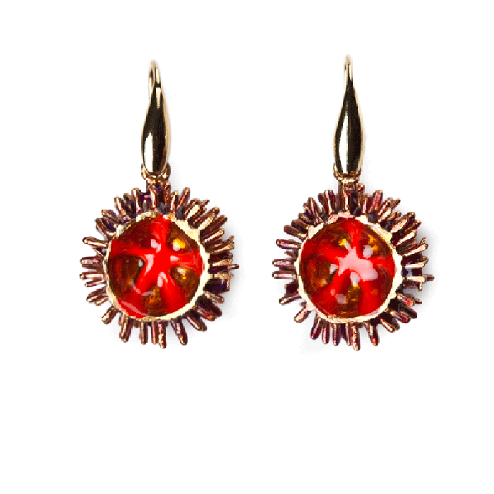 Hedgehog Quill Earrings