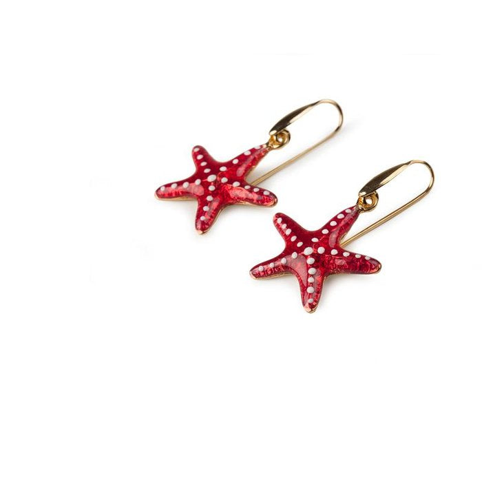 Boucles d'oreilles étoile de mer