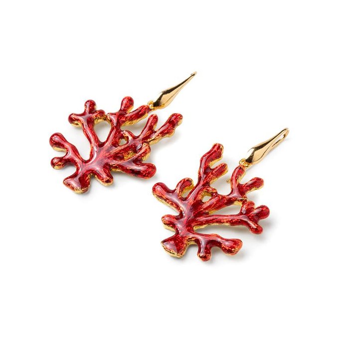 Orecchini Corallo