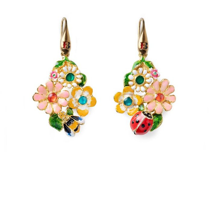 Boucles d'oreilles Jardin secret