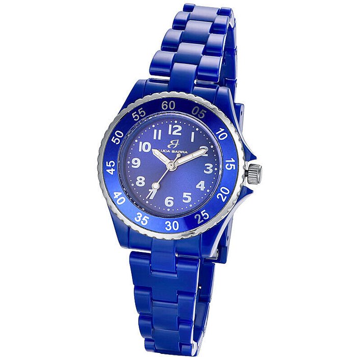 Orologio in policarbonato Blu
