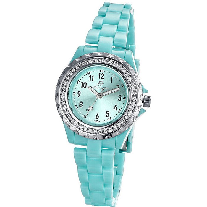 Orologio in policarbonato Azzurro