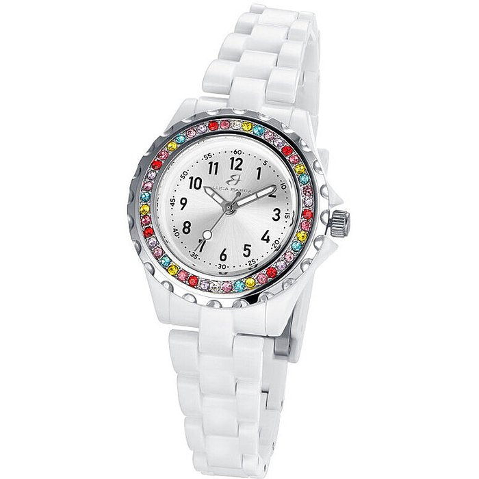 Orologio in policarbonato Bianco