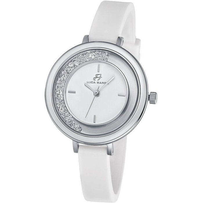 Orologio in silicone Bianco