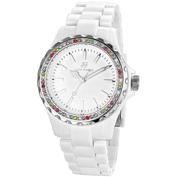 Orologio in policarbonato Bianco