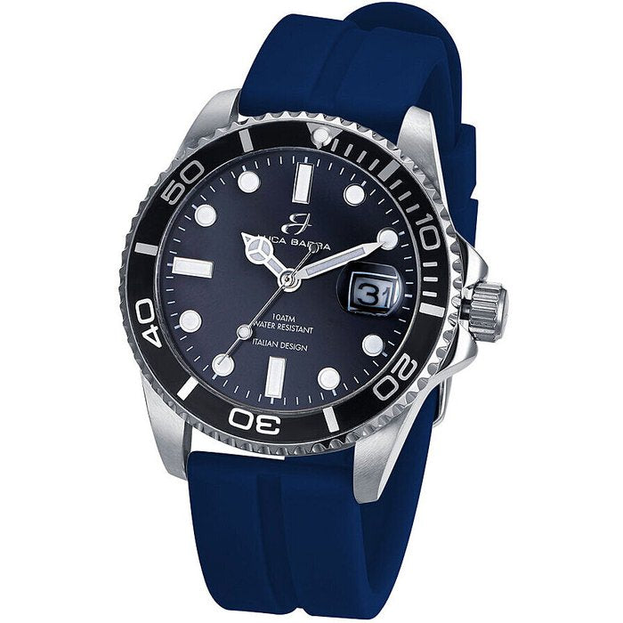 Orologio in silicone Blu
