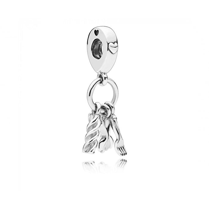 Charm pendente i love pasta