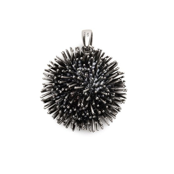 Pendentif Hérisson Plumes Grand Modèle Nude