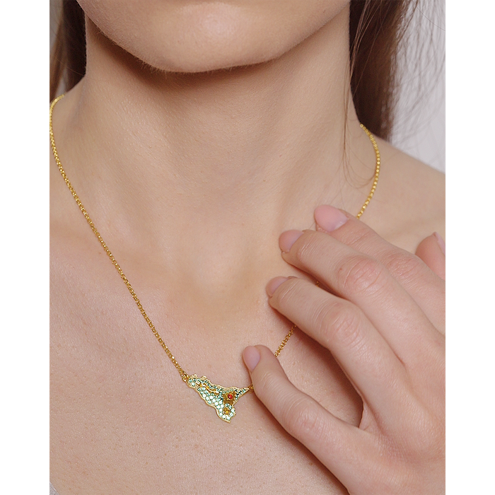 Mini Sicily Lapilli Earrings