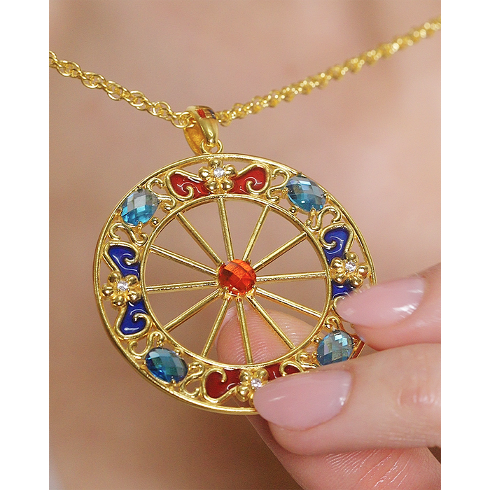 Anniversary Wheel Pendant